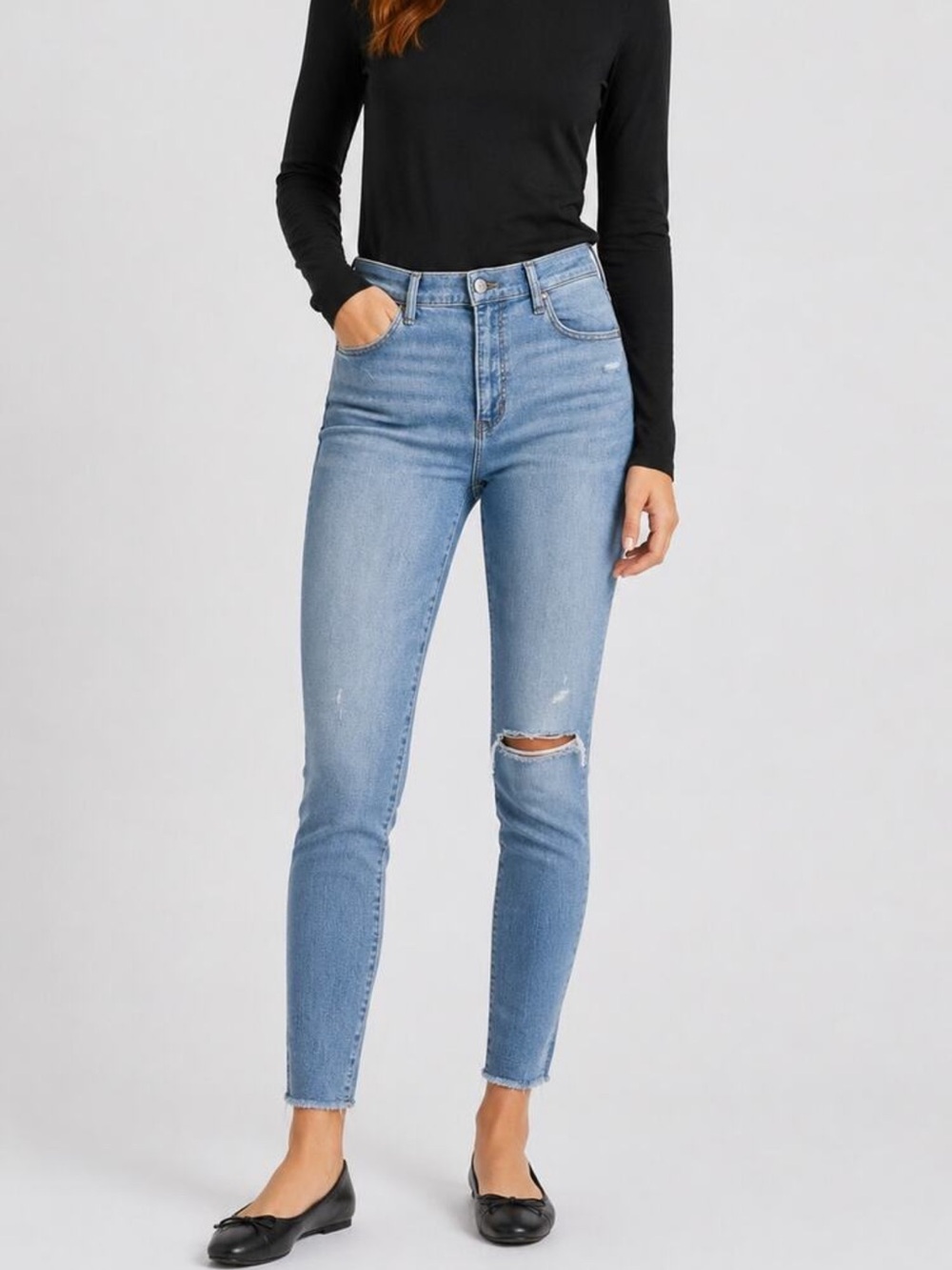 Abercrombie Super Skinny Ankle High Rise Curve Love